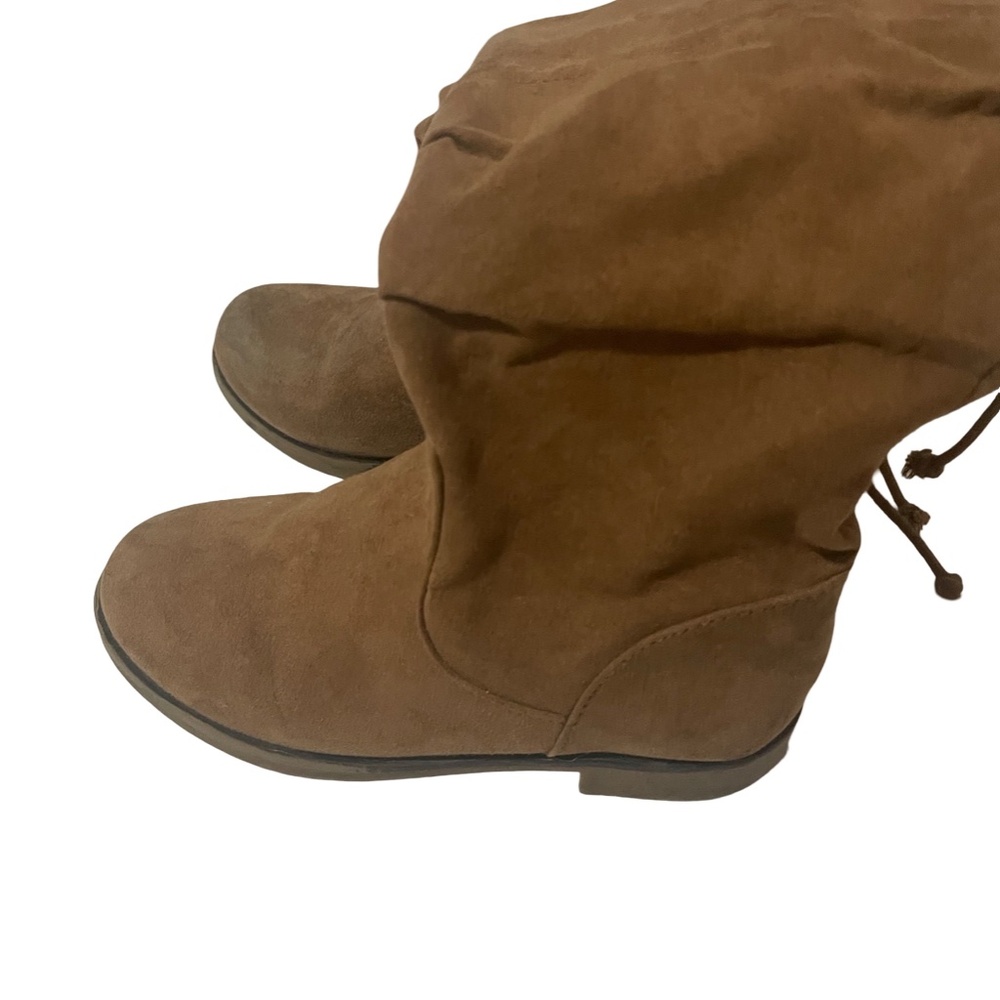 Faux suade boots - Picture 8 of 12